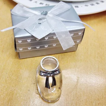 

100pcs Baby Baptism Gift K9 Crystal Baby Bootie Keepsakes Wedding Crystal Figurine Bridal Shower Favors wen4336