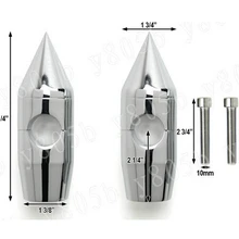 7/" Руль 2,25" стояки для Honda Yamaha Suzuki Kawasaki Street BMW KTM Aprilia мотоцикл Ducati уличный велосипед двойной