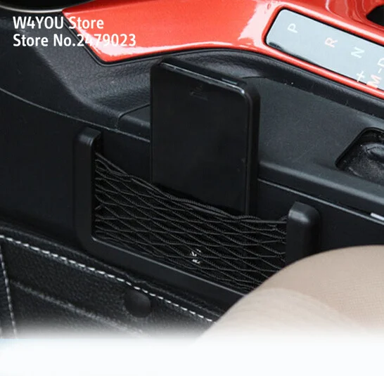 

2pcs Car Carrying Bag Car Phone Net Case for Suzuki Jimny The Kizashi Grand Vitara SX4 VITARA Works Baleno Celerio Swift