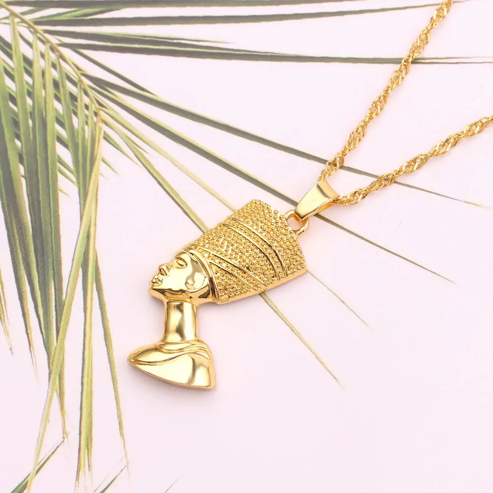 Египетские Бусы Фараона Золотая цепь в стиле хип-хоп унисекс ювелирные изделия Модные украшения на шею тайна уникальные для мужчин и женщин подарок