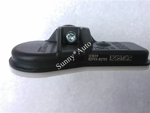 Датчик давления в шинах TPMS 52933-B2100 для hyundai i10 Kia Picanto Soul, датчик давления в шинах 433 МГц