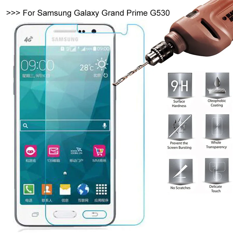 2.5D 0 26 мм 9H закаленное стекло для Samsung Galaxy Grand Prime VE G531 G530 защитная пленка|glass for