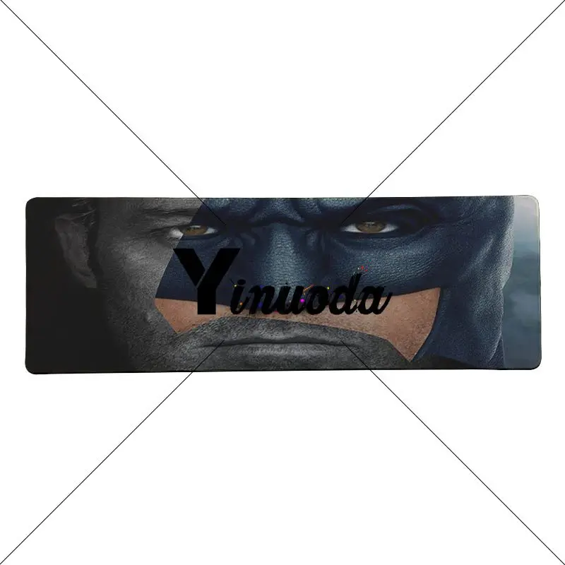 Yinuoda Non Slip PC Batman in Justice League DIY Design Pattern Game Large Gaming Mouse Pad Locking Edge Non-Slip Mouse Mat