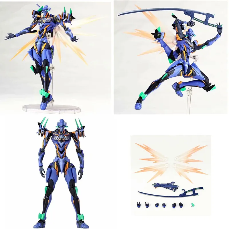 

Amazing Yamaguchi EVANGELION EVOLUTION figure series. EVA-EVO Movable Collection of Toys and Gifts 17cm