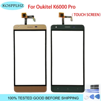 

KOSPPLHZ 5.5 inch front outer glass For OUKITEL K6000 PRO Touch Screen Touch Panel Lens Replacement K 6000 +TOOLSS
