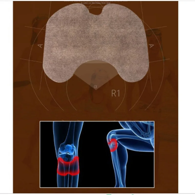12 шт.. Новый коленный сустав Ache Paster колено ревматоидный артрит нательный пластырь Wormwood Extract Health Care Tool Kit