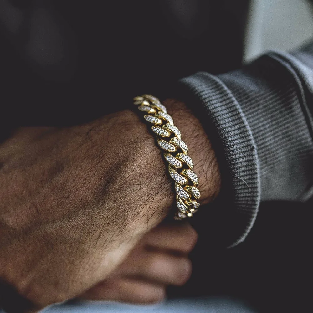 Top Quality Micro Pave Cz Cuban Link 