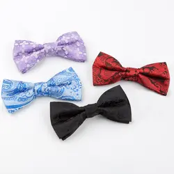 Аксессуары для одежды мужской/женский галстук-бабочка винтажный цветочный галстук-бабочка для свадебной вечеринки