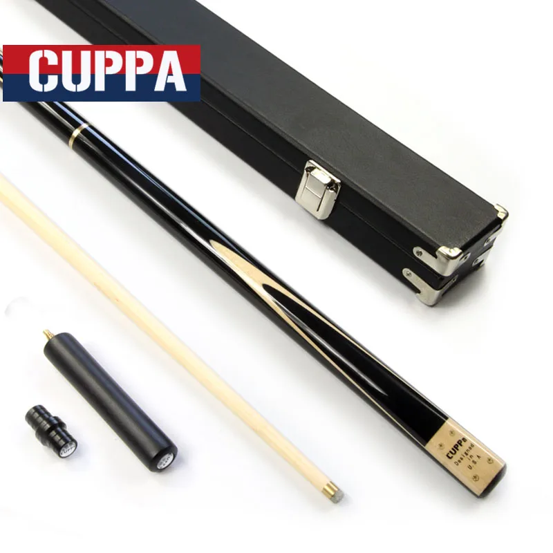 Новинка Cuppa 3/4 Snooker Stick Cue Чехол Набор 9 8 мм наконечник кленовый/Пепельный древесный