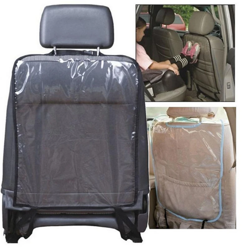 Transparent PVC Accessories Baby Boy Toddler Anti Kick Mat Car Back Seat Protection Cover