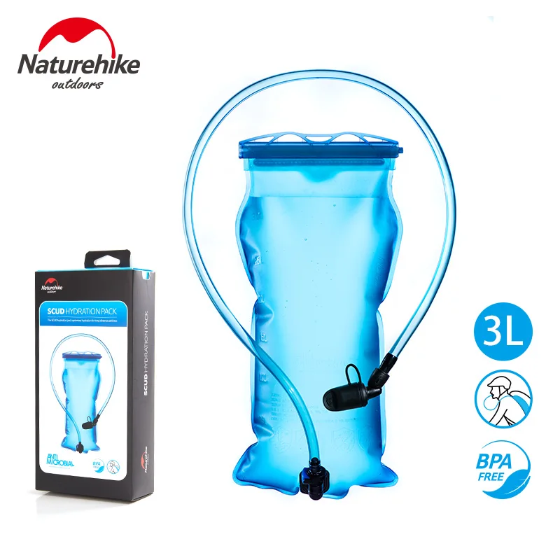 Naturehike сумка для воды на открытом воздухе для велоспорта, пеших прогулок, сумки для питьевой воды, спортивные сумки для скалолазания, бега, сумка для мочевого пузыря, NH18S070-D - Цвет: 3L