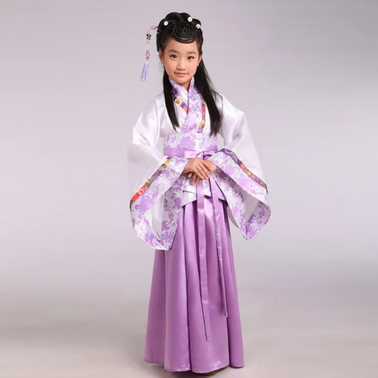 Стиль, Детский костюм ханфу для девочек, костюм принцессы, одежда Hanfu, Фото Студийный костюм, костюмы