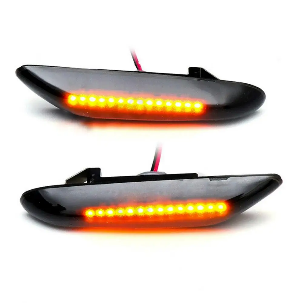 

1 Pair Turn Signal Lights Normal LED Turn Indicator Blinker Lamp Signal Lamp Side Marker For bmw E90 E91 E92 E93 E60 E87 E82 E46