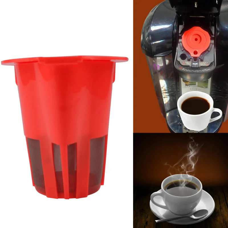 

Coffee apsule With 1PC Plastic Spoon Refillable Coffee Capsule Times Reusable Compatible For Nescafe Dolce Gust L3