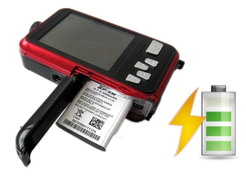 2 7 дюймовая TFT lcd Цифровая камера водонепроницаемая 24MP MAX 1080P двойной экран 16x