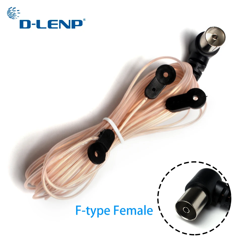 Dlenp Dipole Antenna Indoor Copper Aerial HD Radio T shape Female Pal Connector 75 OFM use for YAMAHA F-type Female AM/FM Dlenp Dipole Antenna Indoor Copper Aerial HD Radio T shape Female Pal Connector 75 OFM use for YAMAHA F-type Female AM/FM