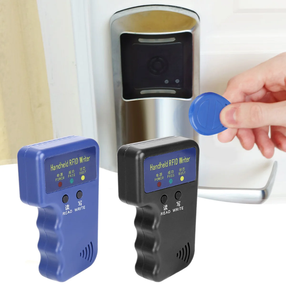 Новый Ручной 125 кГц RFID копировальный аппарат EM4100 ID Считыватель Карт Писатель