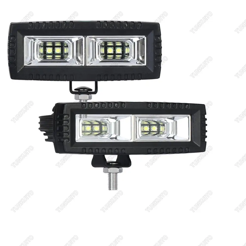 

2pcs 40W Flush Mount LED Flood Light Pod Work Light Bar Driving Fog Lamp for 4X4 Off-road Jeep SUV UTV ATV Boat Motorcycle