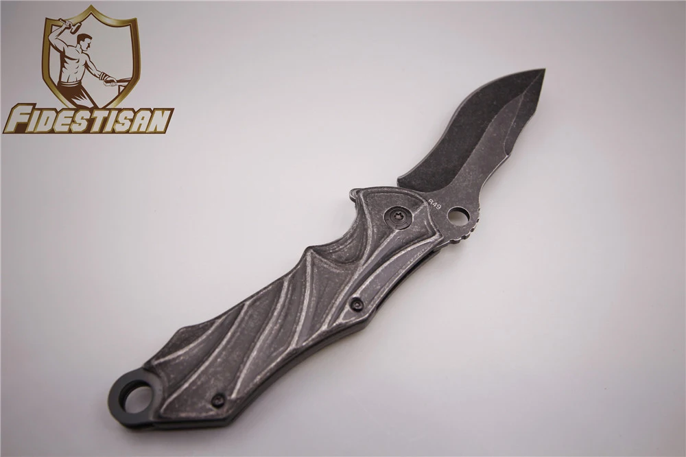 Купить Karambit нож ручка сплава не ржавеет открытый фиксированным лезвием нож охотничий нож ironhandle кемпинг выживания тактические инструменты