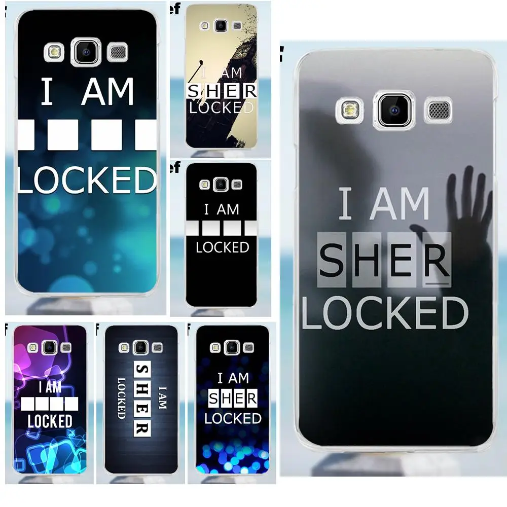 Suef I Am Sherlocked обои для Galaxy Alpha Core Prime Note 2 3 4 5 S3 S4 S5 S6 S7 S8 mini edge Plus мягкие чехлы|case cover|s7