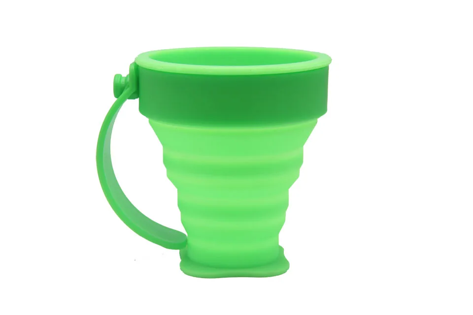 200ml Portable Folding Silicone Tea Cup for Travel (9)