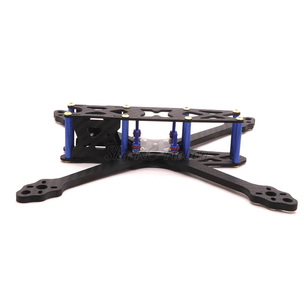 ohnny 2 5inch X5 227mm wheelbase 227 with 5mm Arm Carbon Fiber X type FPV Quadcopter frame (9)