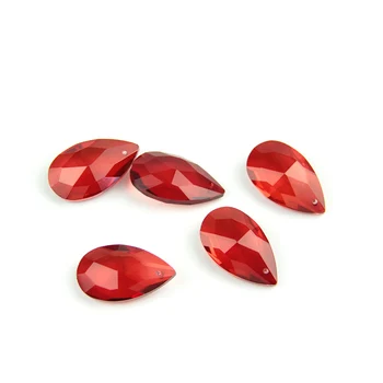 

Teardrop Prisms 20pcs 50mm red Glass Crystal Chandelier Pendants DIY Ceiling Lamp Accessories