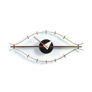 

Hot Sales Design Eye Wall Clock Quartz Watch Mechanism Guess Women Holder Face Brass Fame Wall Clocks Relogio Parede Gift WZH082