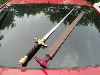 

Very Nice HandMade Jian Sword Katana Sharp Folded Damascus Steel Blade Full Tang