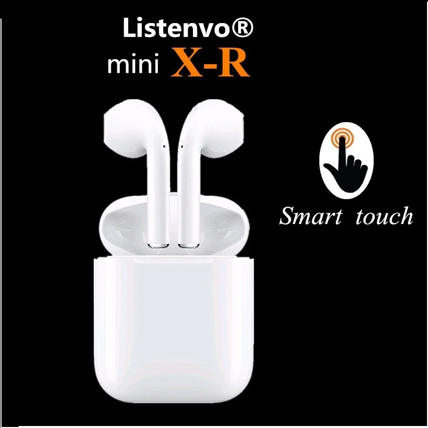 

Listenvo mini X-R Bluetooth 5.0Wireless Earbuds Headsets Air pods Airpods wireless Earphone for android iphone 6/7/8/PLUS X xsRS