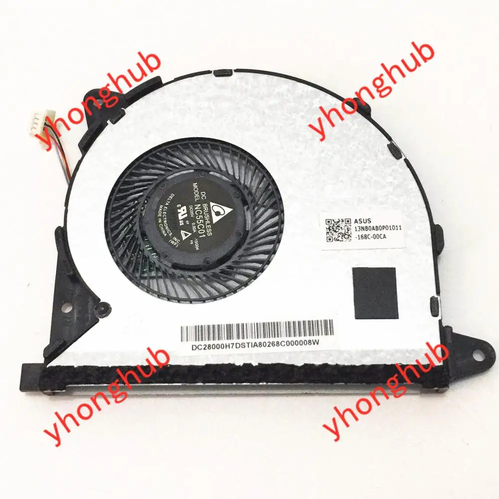 Охлаждающий вентилятор для ноутбука Delta Electronics UX305UA UX305LA U305UA NC55C01 15G04 DC 05V 0.50A|delta