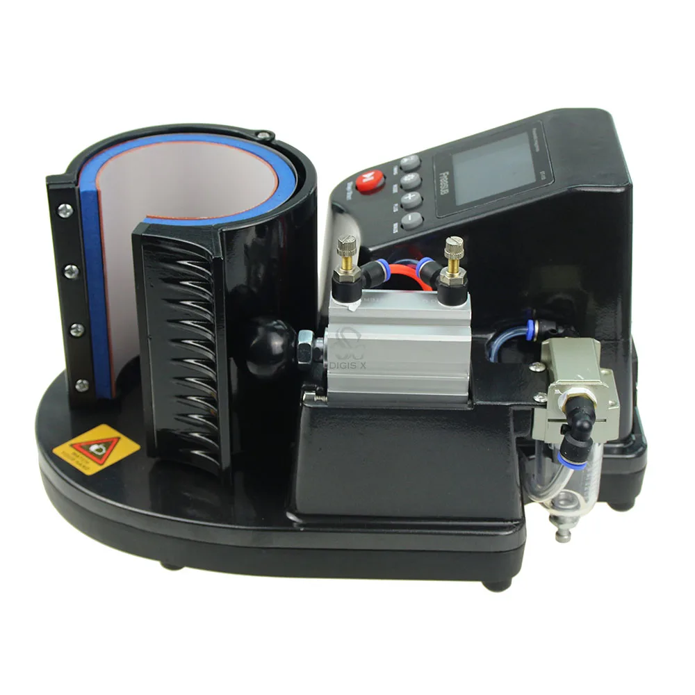 Free shipping heat transfer machine for mug  heat press machine pneumatic Cup 3D thermal transfer machine Cup
