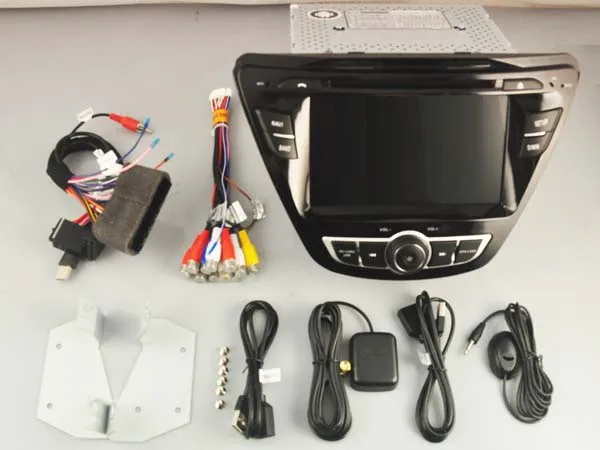 

OCTA CORE android 8.0 car dvd gps player 1024*600 For HYUNDAI ELANTRA 2014 2015 gps navigation car stereo audio video player
