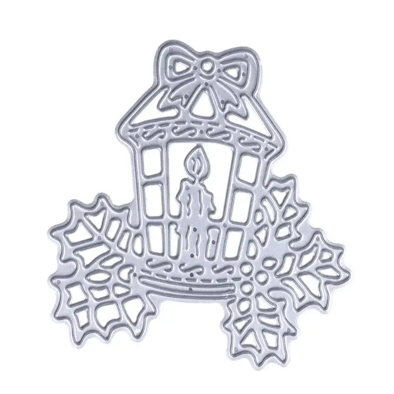 

7.5 X 7.8cm Christmas Candle Design Metal Die Cutting Dies For DIY Scrapbooking Photo Album Decorative Embossing Folder Stencil