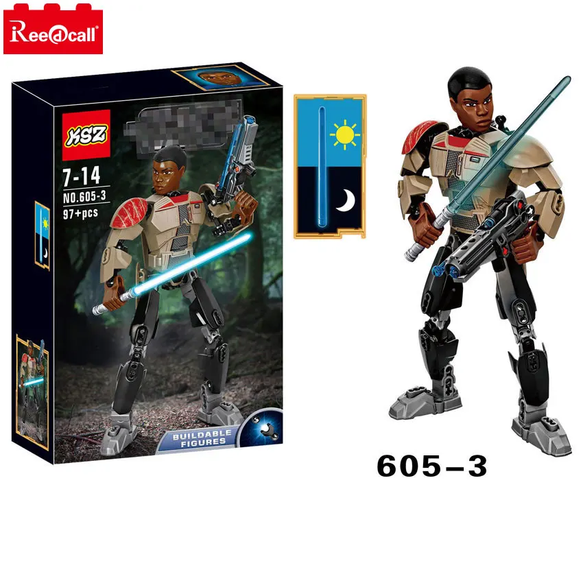 KSZ Star Wars Finn 75116 Star Wars Toy Compatible Legoings Space Wars Buildable Action Figure Building Toys KSZ Star Wars Finn 75116 Star Wars Toy Compatible Legoings Space Wars Buildable Action Figure Building Toys