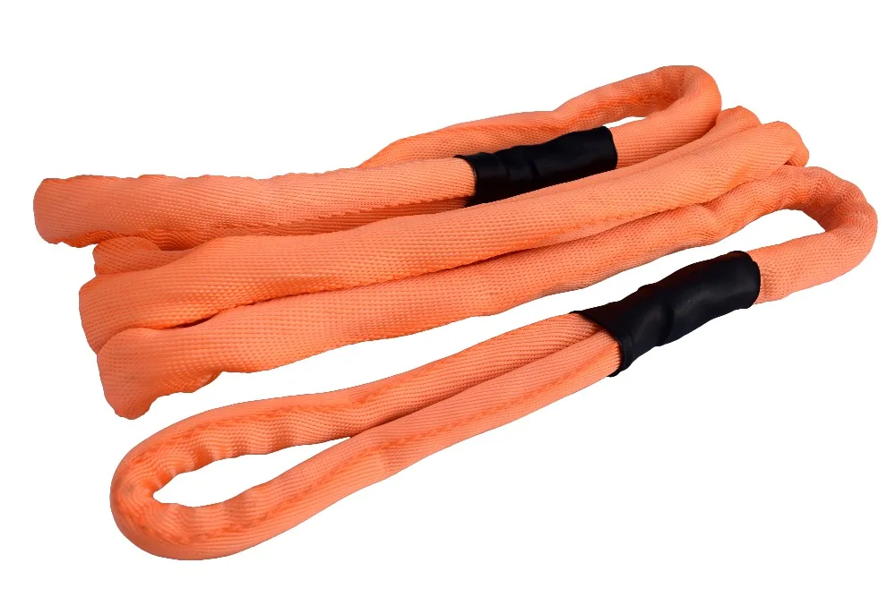 البرتقال 12 مللي متر * 3 m الاصطناعية حبل رفع التمديد ، ATV ونش كابل ، حبل اصطناعي ، سحب الحبال