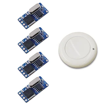 

Wireless Micro Remote Control Switch Mini Receiver 3.5V 4.5V 5V 6V 7.4V 8.4V 9V 12V Wide Voltage Receiver Transmitter Hot Sale