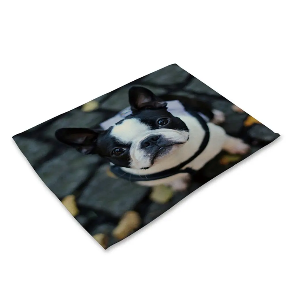 

Placemats Heat-Resistant Placemats Stain Resistant Washable PVC Table Mats Anti-Skid Woven Vinyl Placemats