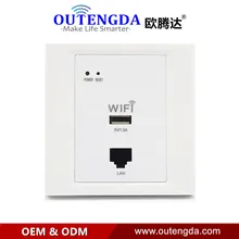 OUTENGDA WPL6003 White WiFi Network Socket 86 Wall Wi-Fi Wireless AP Router USB in Wall Access Point