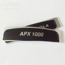 50X черная модель этикетки для Motorola APX1000 Walkie Talkie