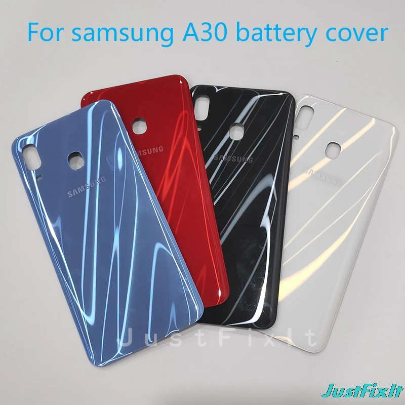 

For SAMSUNG Galaxy A30 2019 SM-A305F A305 A305F Back Battery Cover Door Rear Glass Housing Case Replace Battery Cover