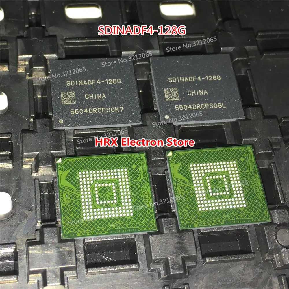 

100% New Original SDINADF4-128G SDINBDA4-128G BGA EMMC Chip