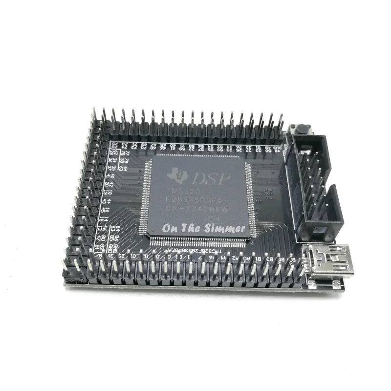 Минимальная системная плата TMS320F28335 DSP четырехслойная с минимальным размером TI | Отзывы и видеообзор