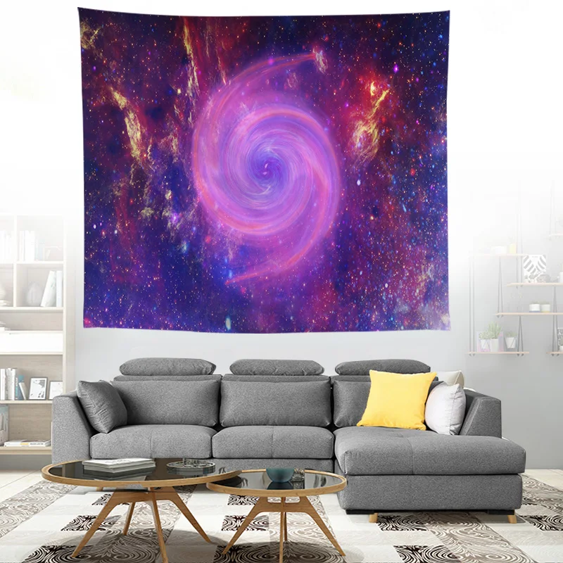 ZEIMON психоделическая настенная Ткань Гобелен 3D красное облако галактика покрывало покрытие для общежития домашняя комната настенный Декор коврик Текстиль