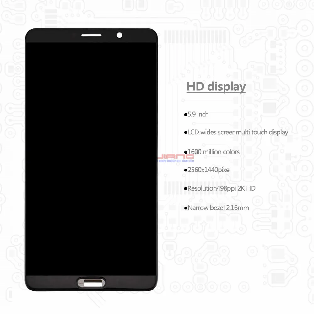 5,9 ''для Huawei mate 10 ЖК-дисплей с сенсорным экраном дигитайзер сборка запасные части панели для mate 10 ALP L09 L29 lcd