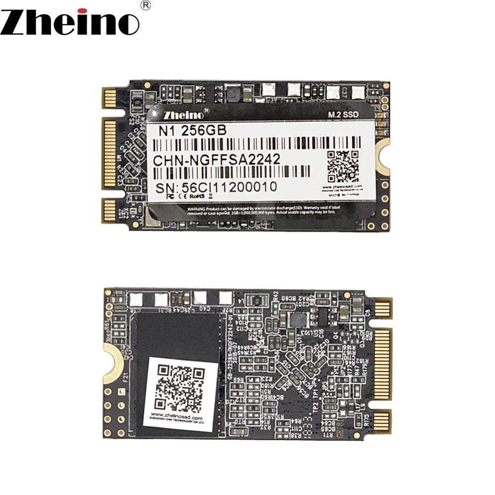 Zheino M.2 2242 SSD 256GB SATA3 SSD 22*42 мм Внутренний твердотельный жесткий диск для настольного ноутбука
