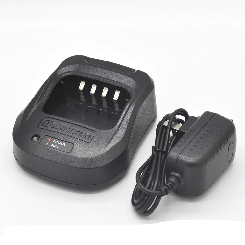 NEW Original battery charger with adapter for Radio Walkie Talkie Wouxun KG-UV9D two way radio EU/US plug