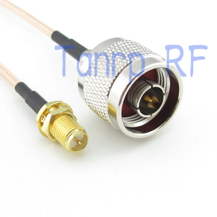 

1PCS RG316 extension cable 3feet N male plug to RP SMA female jack RF adapter connector 1M Pigtail coaxial jumper cable