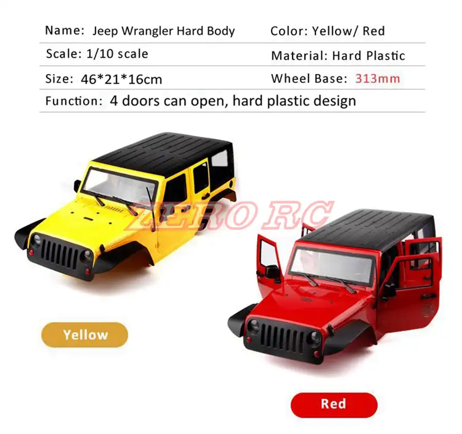 jeep jl rc body