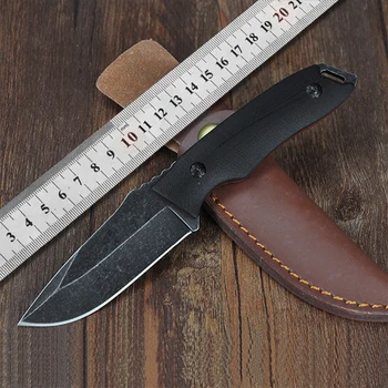

Free shipping Unique Blade Hunting Knife Fixed Blade Survival Knives G10 Handle Tactical Outdoor Knife Fixed Blade Outdoor tools
